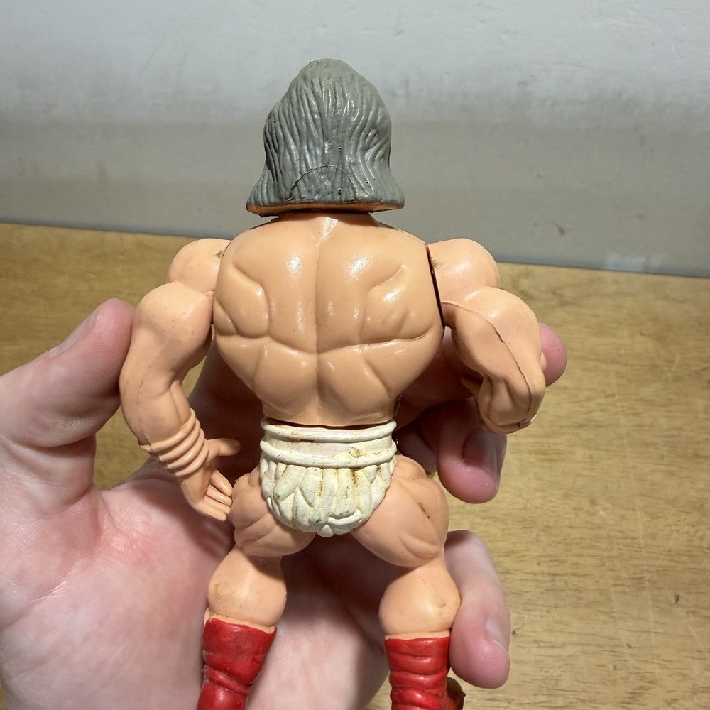Vintage MOTU Bootleg KO Galaxy Warriors Fighters Wrestling White Knockoff Rare - Picture 6 of 8